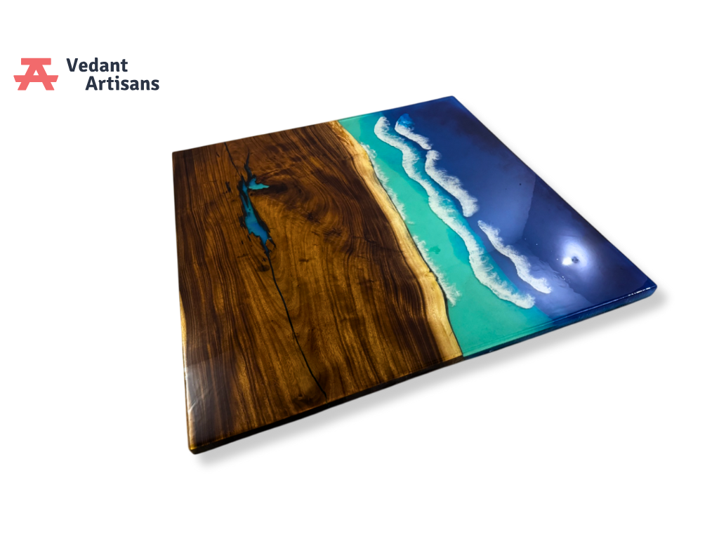 Oak Square Coffee Table - Buy Premium Design Online